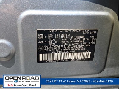 2017 Subaru Outback Limited