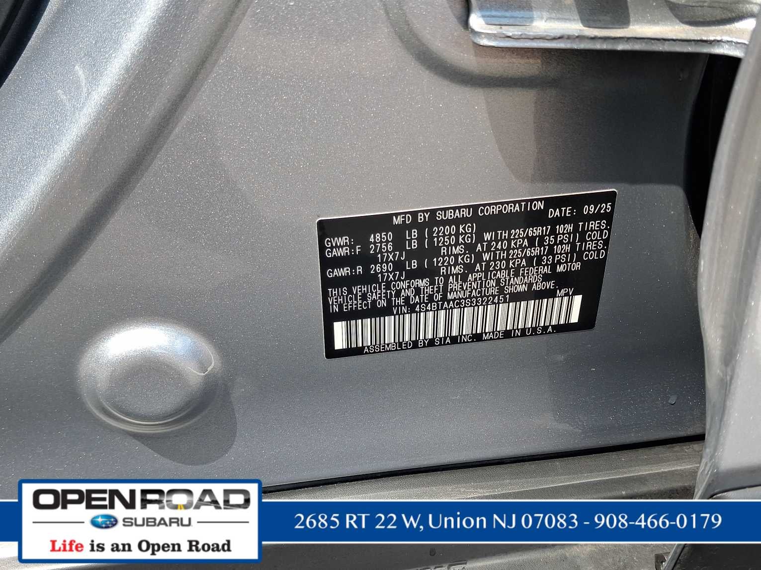 2025 Subaru Outback Base