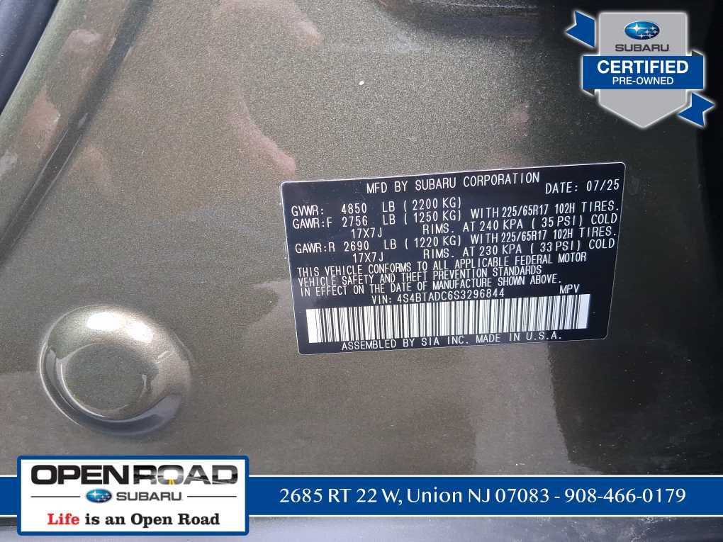 2025 Subaru Outback Premium