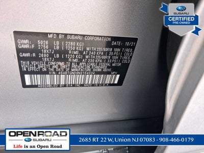 2022 Subaru Outback Limited XT