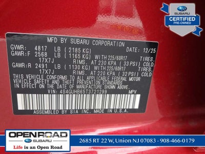 2026 Subaru Crosstrek Base