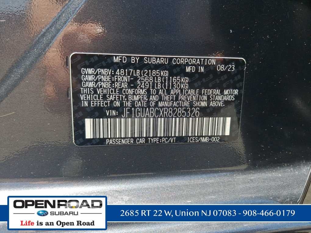 2024 Subaru Impreza Base