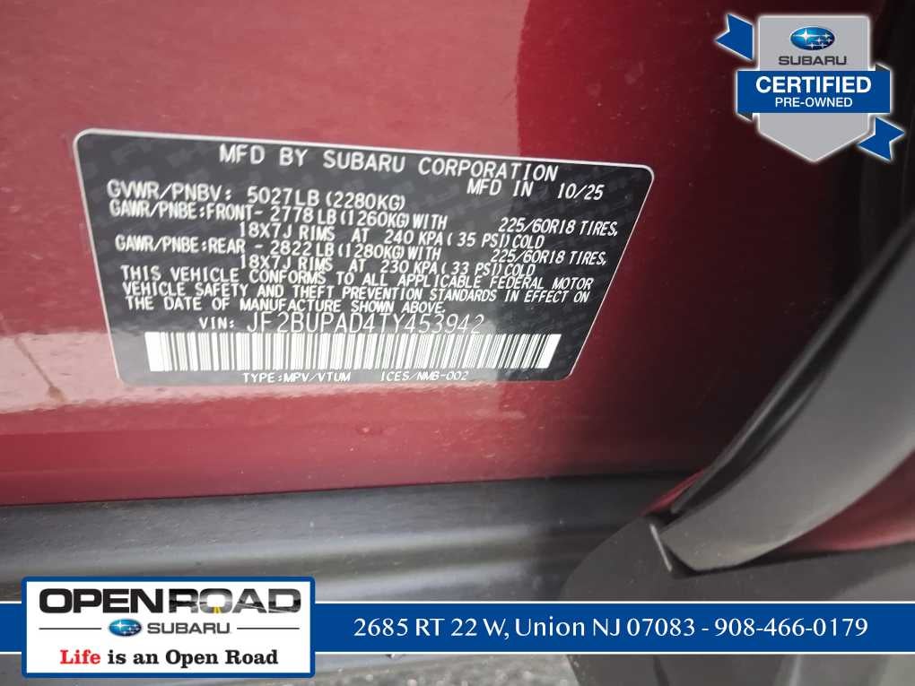 2026 Subaru Outback Premium