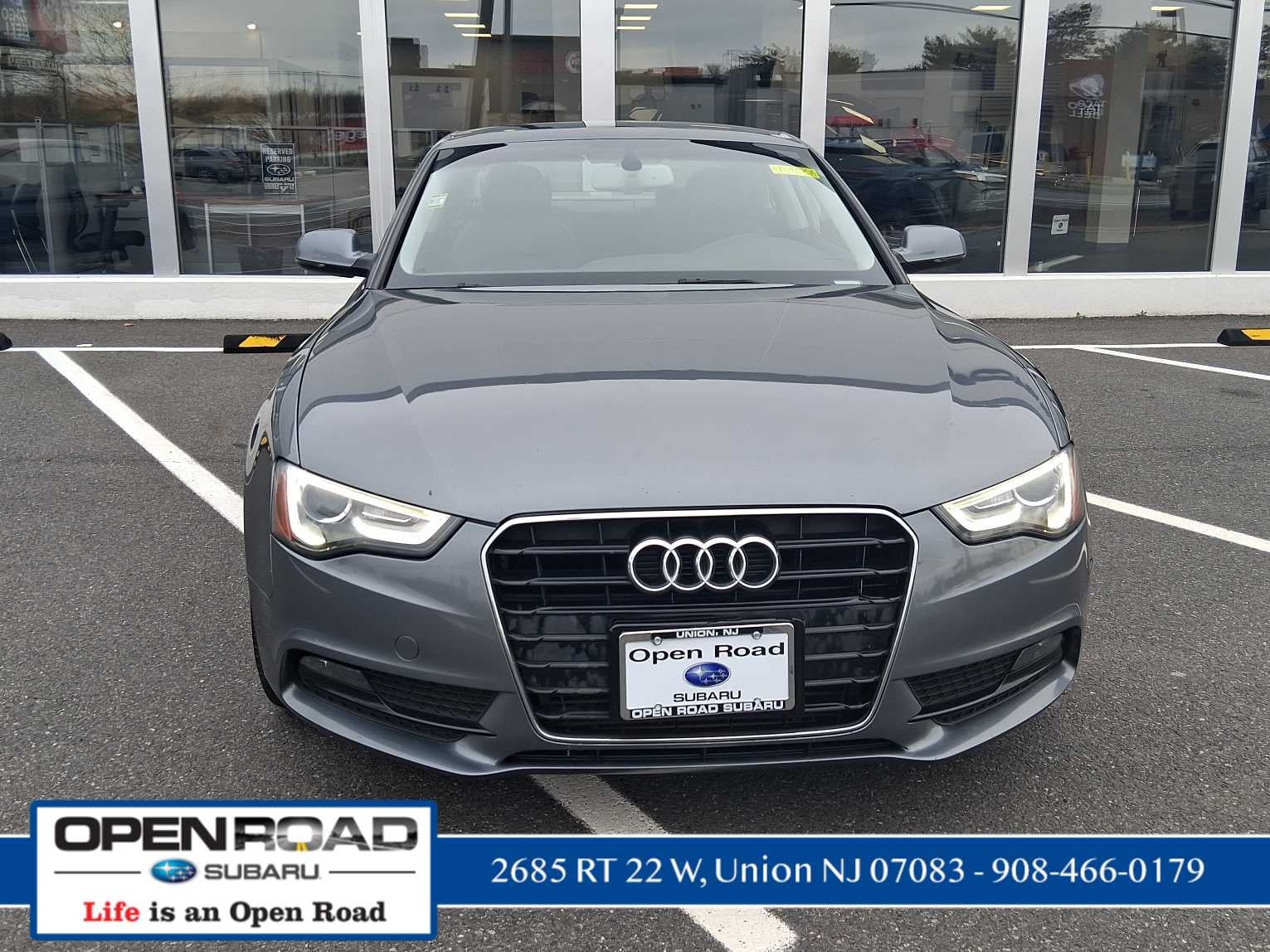 Used 2013 Audi A5 Premium with VIN WAULFAFR2DA066733 for sale in Union, NJ