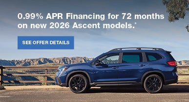 Ascent | Open Road Subaru in Union NJ