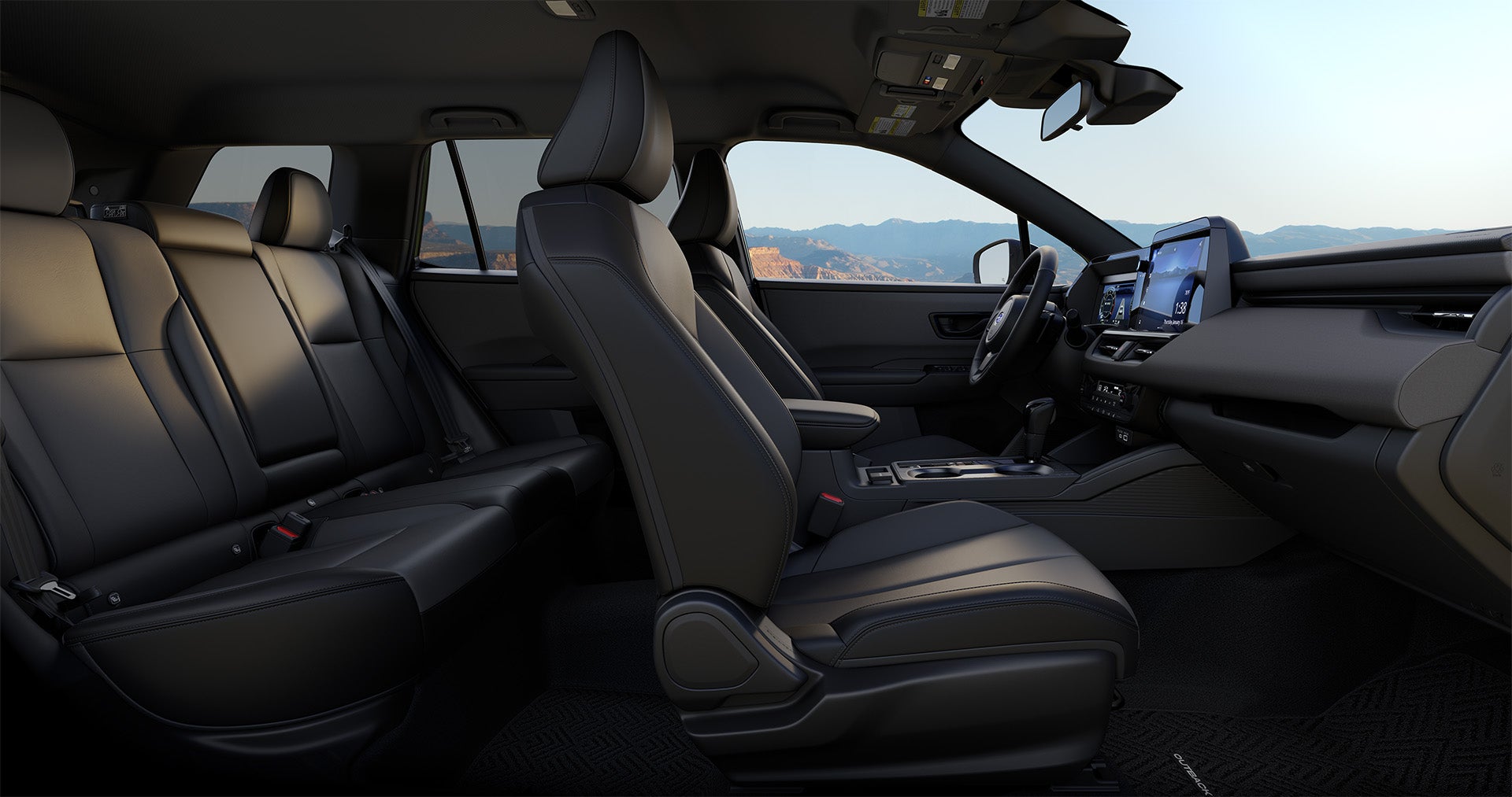 2026 Subaru Outback Premium Shown in Titanium Gray StarTex®