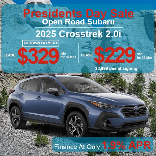 Lease a 2025 Subaru Crosstrek