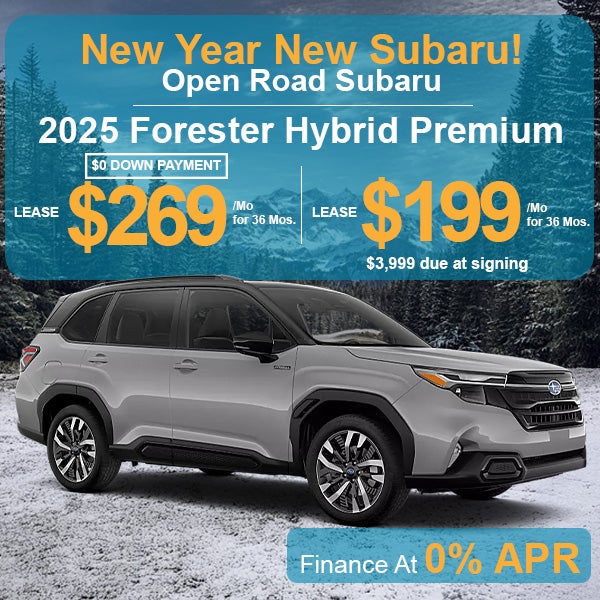 Lease a 2025 Subaru Forester Hybrid