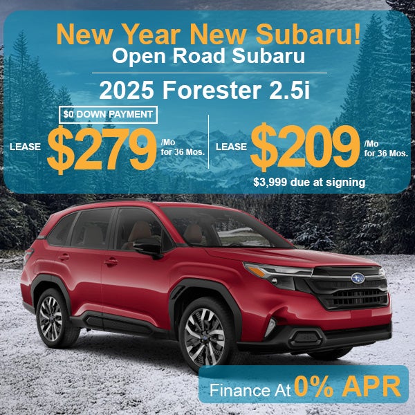 Lease a 2025 Subaru Forester
