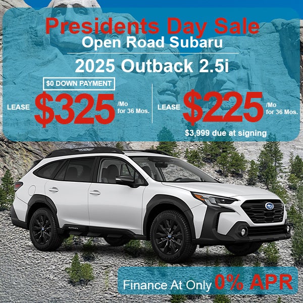 Lease a 2025 Subaru Outback