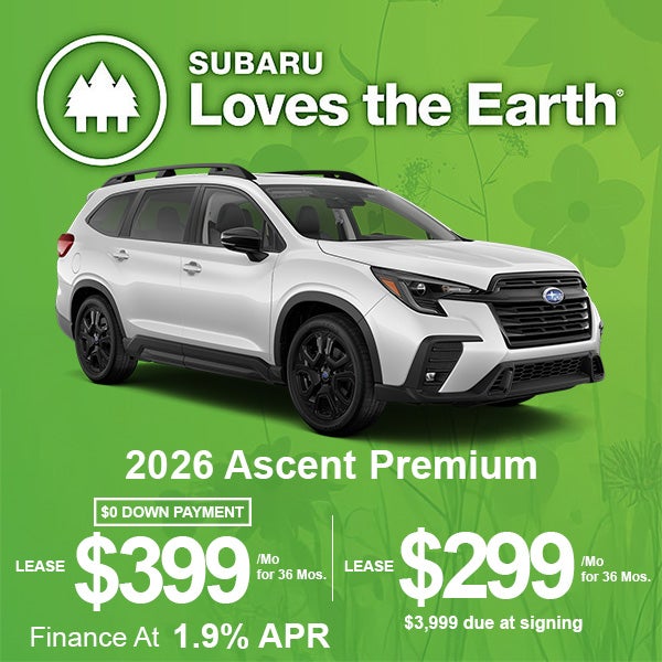 Lease a 2026 Subaru Ascent Premium 7-Passenger