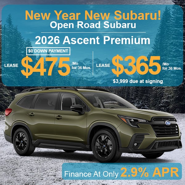 Lease a 2026 Subaru Ascent Premium 7-Passenger