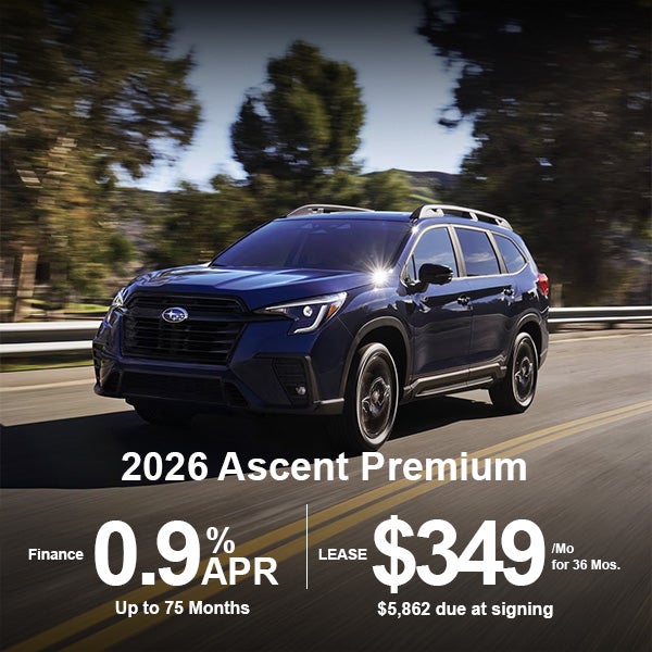 Lease a 2026 Subaru Ascent Premium