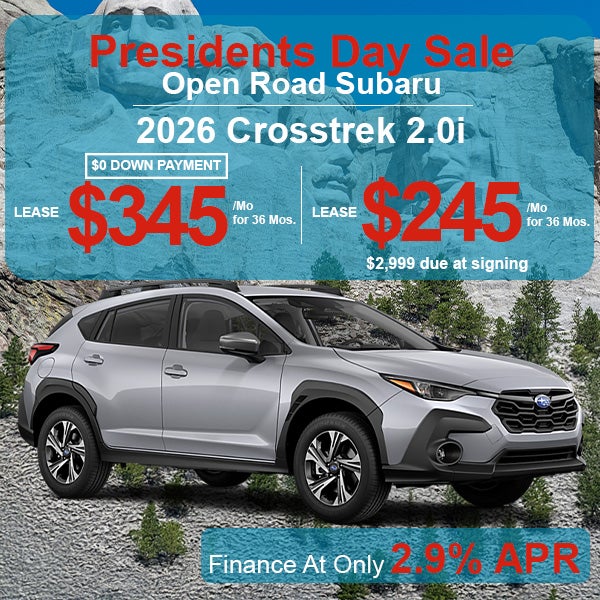Lease a 2026 Subaru Crosstrek