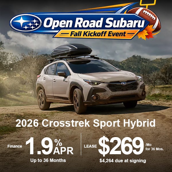 Lease a 2026 Subaru Crosstrek Sport Hybrid