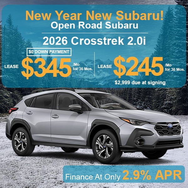 Lease a 2026 Subaru Crosstrek