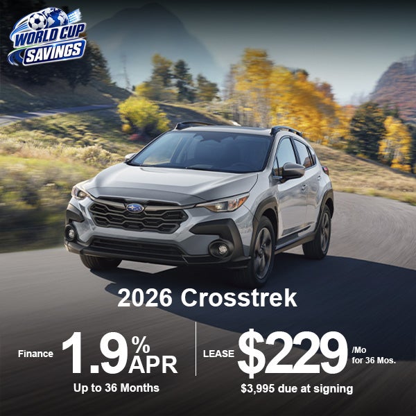 Lease a 2026 Subaru Crosstrek