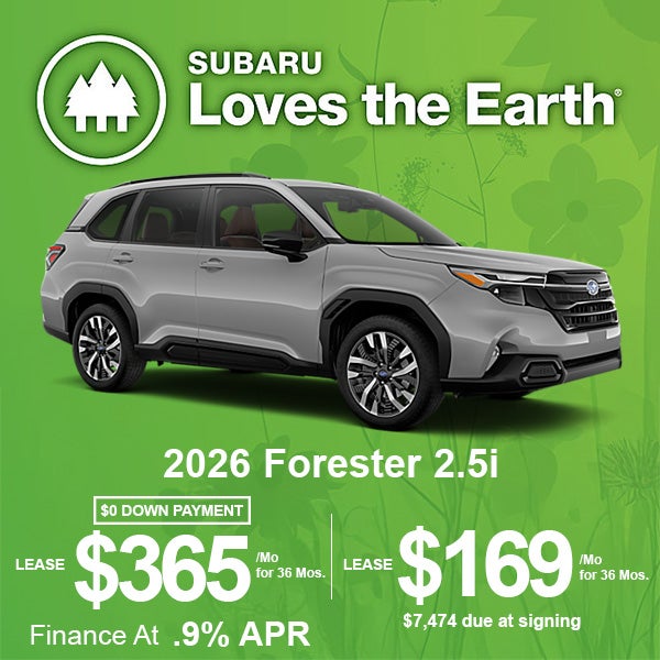 Lease a 2026 Subaru Forester