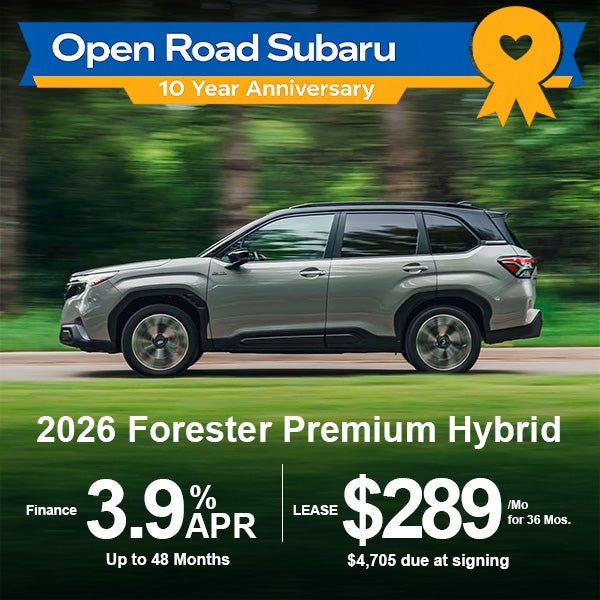Lease a 2026 Subaru Forester Hybrid