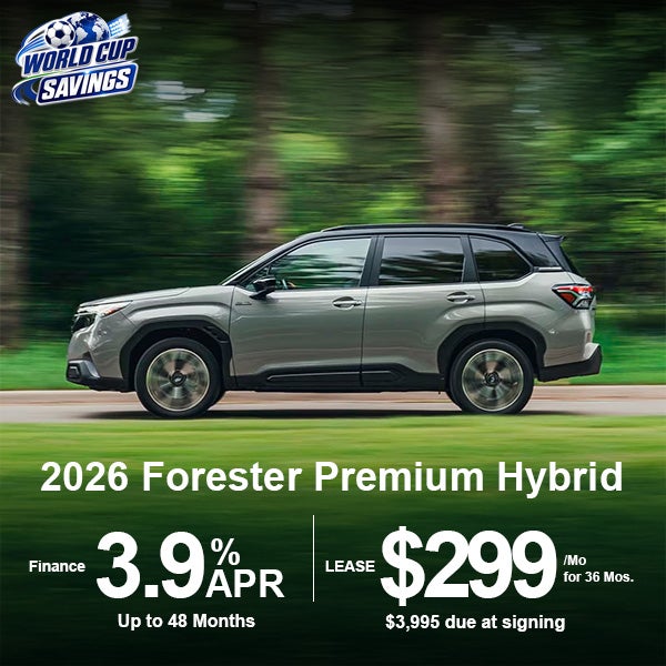 Lease a 2026 Subaru Forester Hybrid