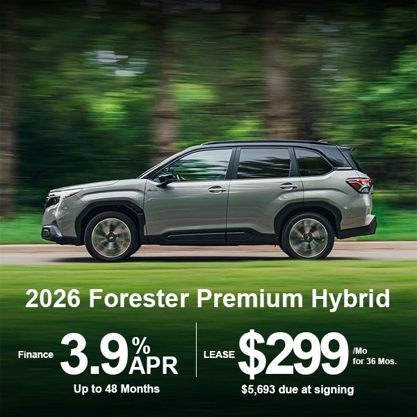 Lease a 2026 Subaru Forester Hybrid