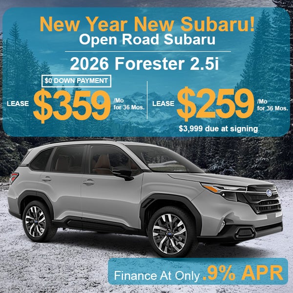 Lease a 2026 Subaru Forester