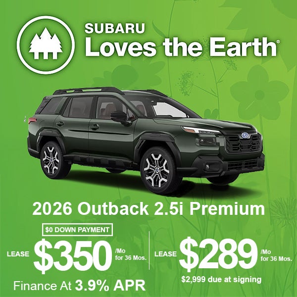 Lease a 2026 Subaru Outback