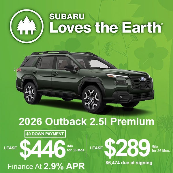 Lease a 2026 Subaru Outback