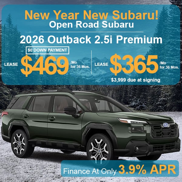 Lease a 2026 Subaru Outback