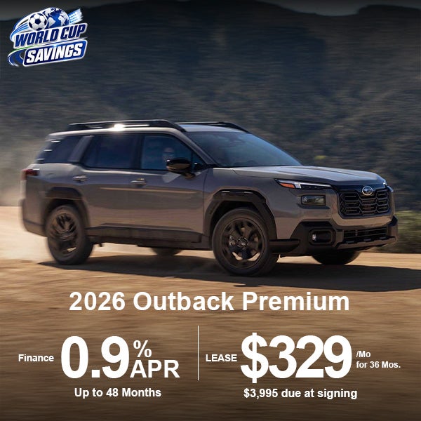 Lease a 2026 Subaru Outback