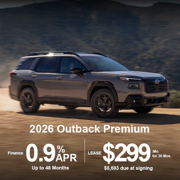 Lease a 2026 Subaru Outback