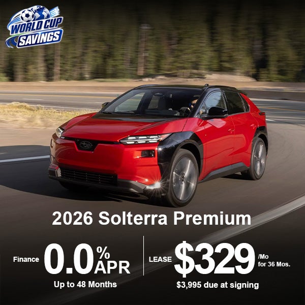 Lease a 2026 Subaru Solterra Premium