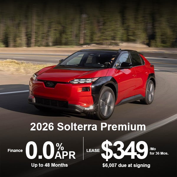 Lease a 2026 Subaru Solterra Premium
