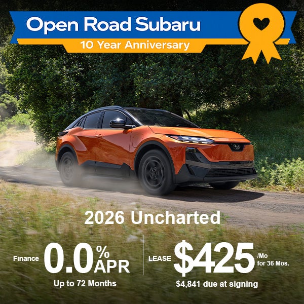 Lease a 2026 Subaru Uncharted
