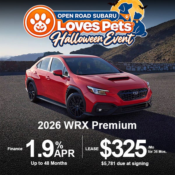 Lease a 2026 Subaru WRX Premium