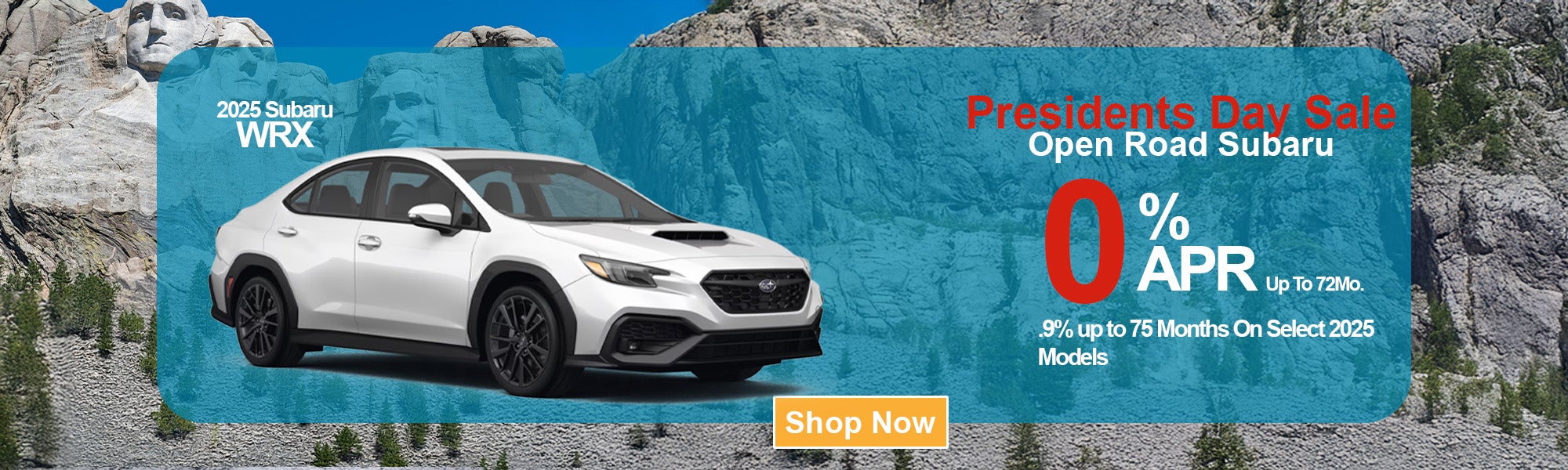 0% financing on new Subaru WRX Outback Union NJ