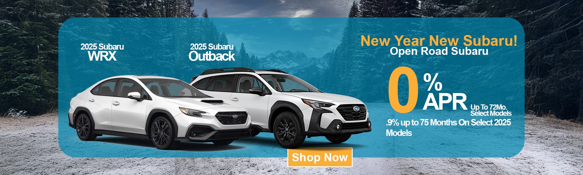 0% financing on new Subaru WRX Outback Union NJ