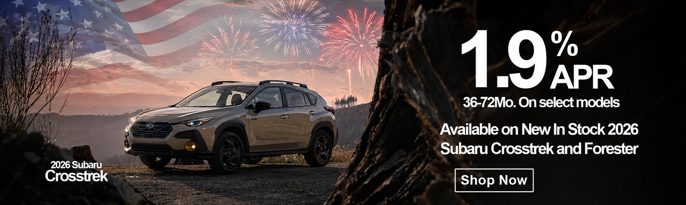 Finance a New Subaru Crosstrek Forester APR Special
