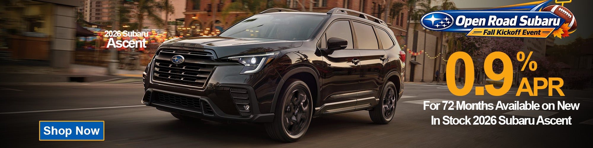 Finance the Subaru Ascent in Union NJ